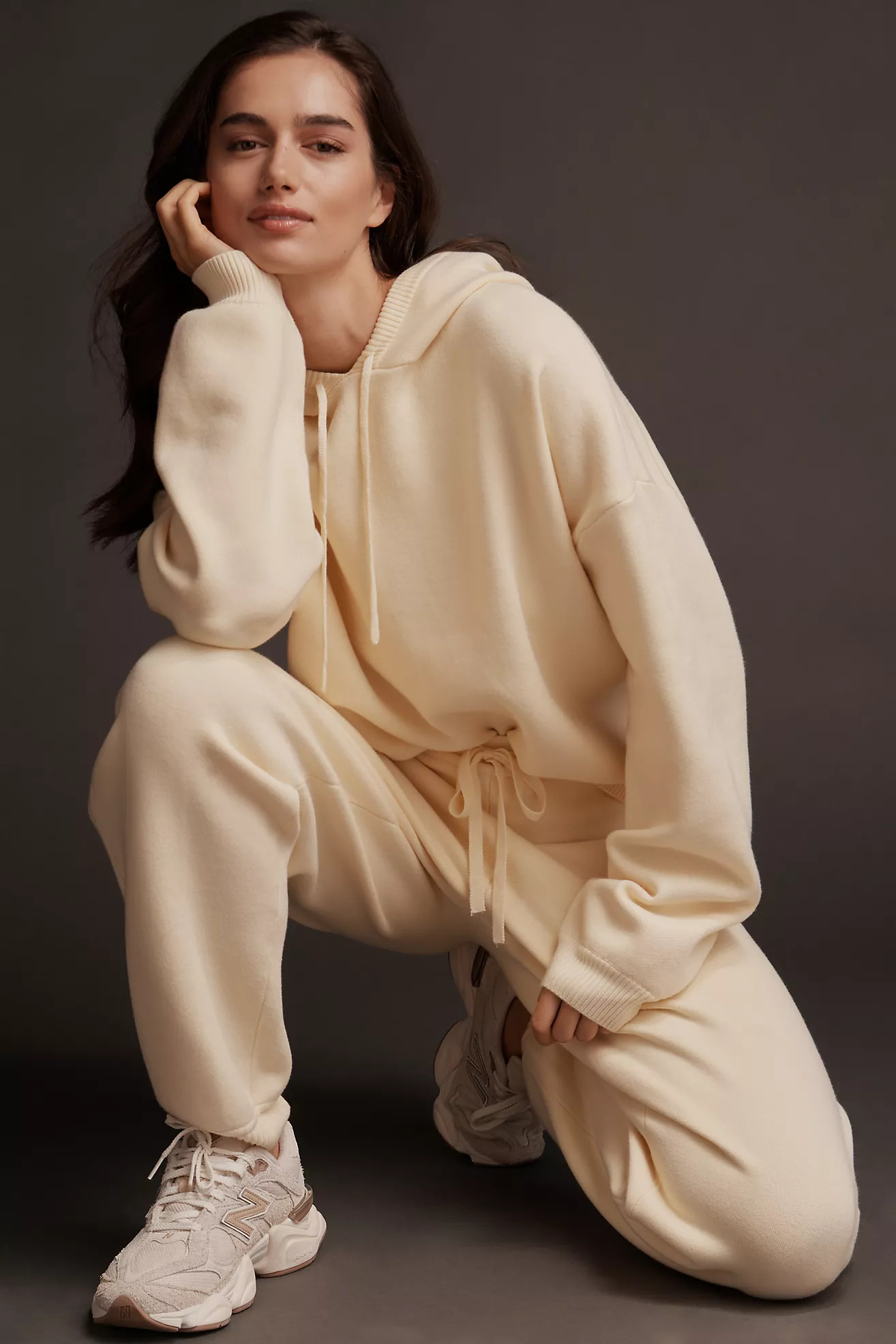 Daily Practice Knit Hoodie Sweatshirt | Anthropologie (US)