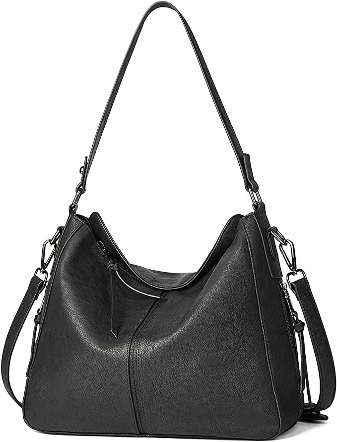 CLUCI Hobo Purses Handbags for Women Vegan Leather Tote Fashion Crossbody Large Shoulder Bag, Bes... | Amazon (US)