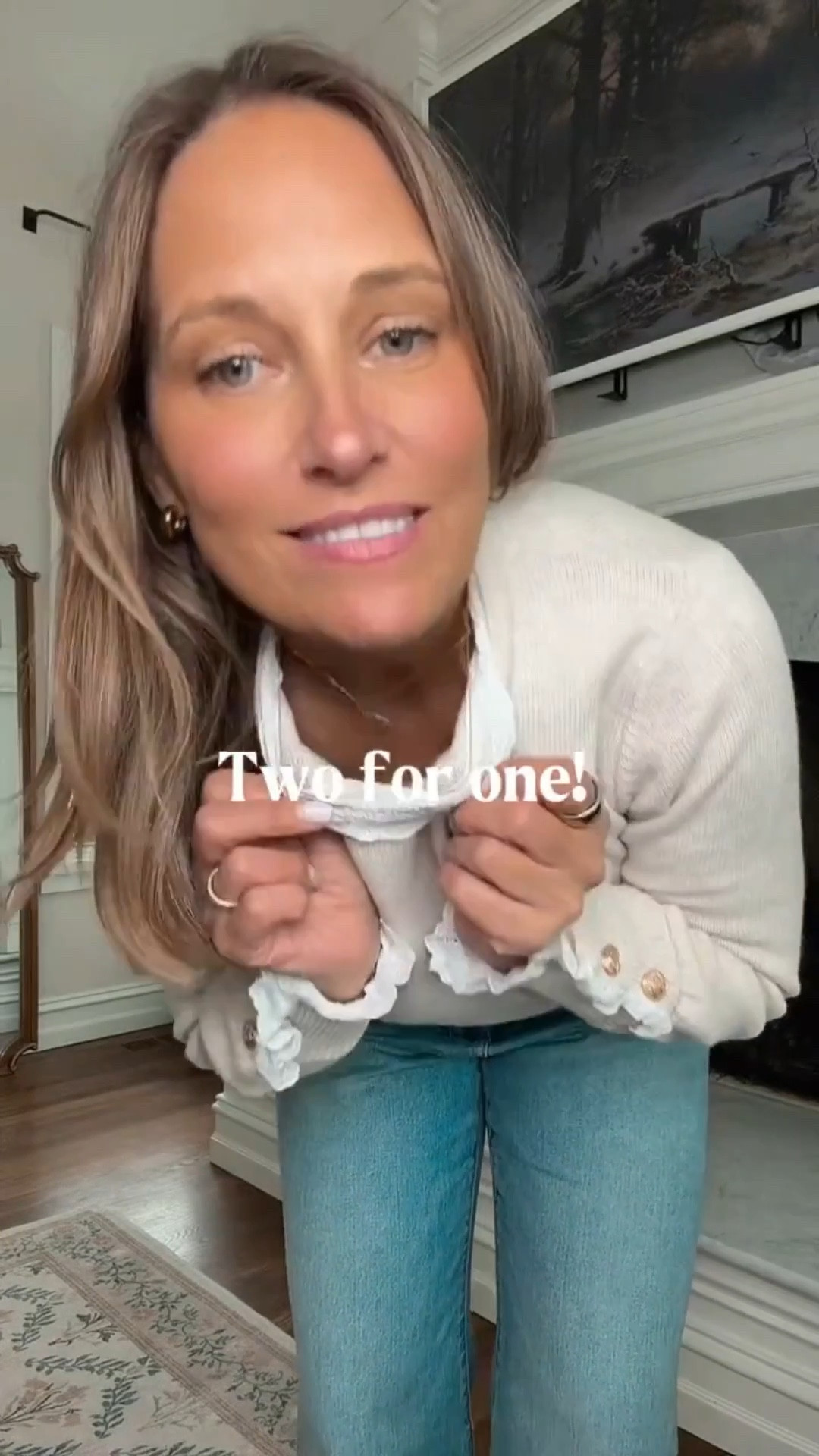 If you’re looking for a sweater that can do it all, this is the one! It comes in so many color options, so you can pick the one that fits your style best. And did we mention it’s under $50?! Such a good find!

#LTKSeasonal #LTKMidsize #LTKOver40