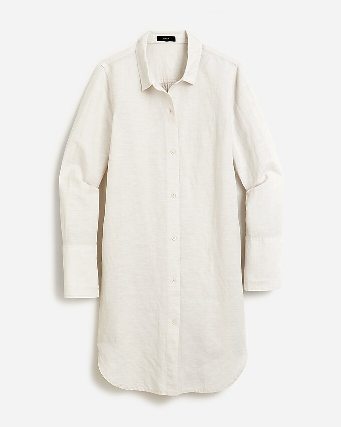 Linen-cotton blend beach shirt | J. Crew US