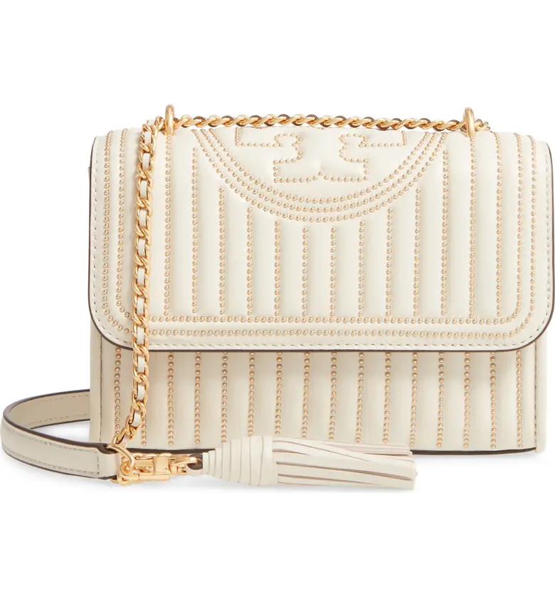 Small Fleming Studded Leather Convertible Shoulder Bag | Nordstrom