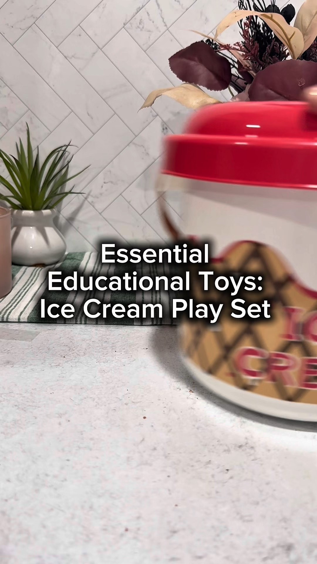 Essential educational toys for kids and toddlers: ice cream play set. 

No wonder why this toy always goes viral and everyone raves about it! It is soft for toddlers and it comes with cones and ice cream to play pretend and to learn numbers, counting, and colors. It’s one my toddler loves to play with every day! 

#momlife #toddlerfinds #toddleractivities #learningthroughplay #parenting 

#LTKBaby #LTKBump #LTKKids