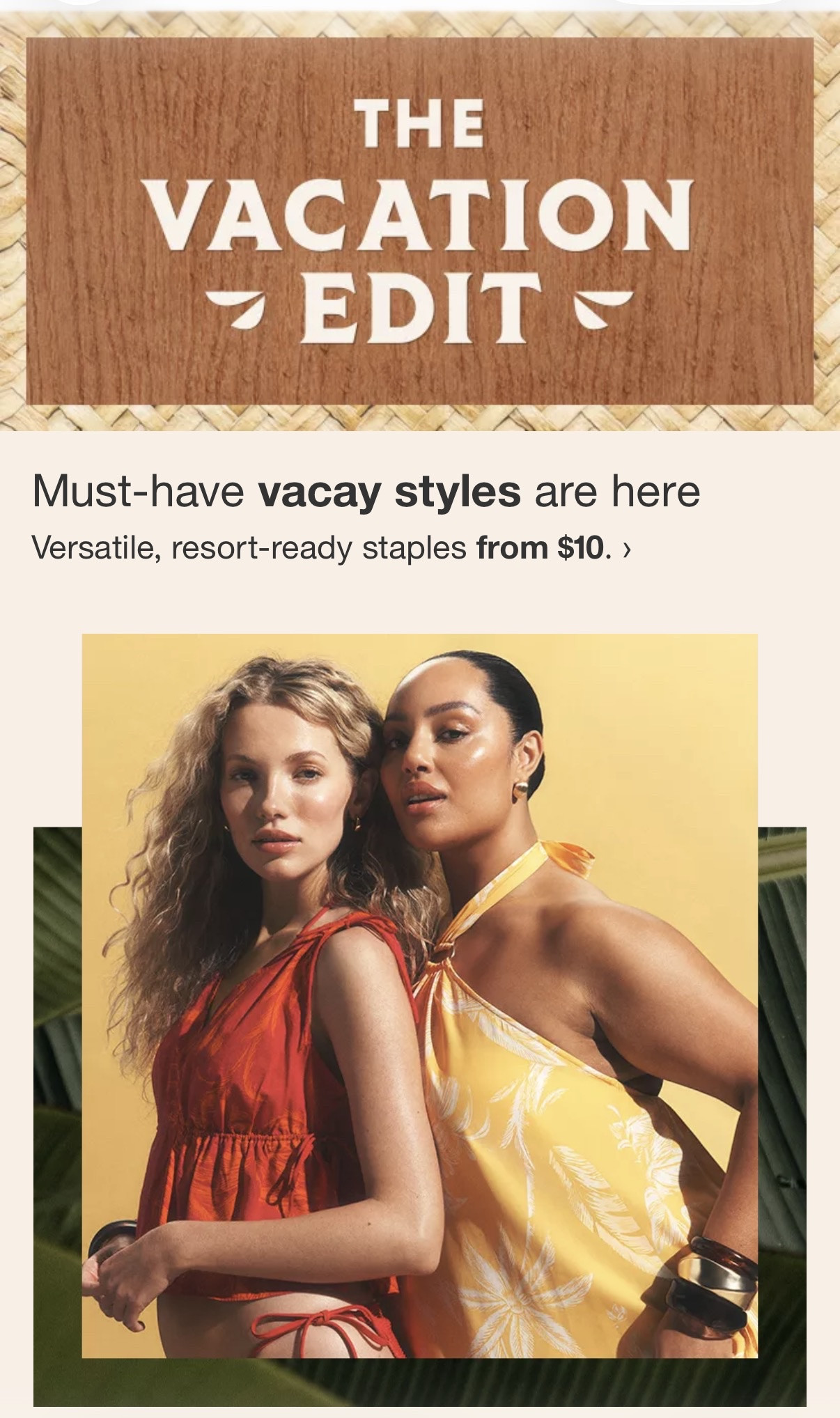The Vacation Edit has landed and I am READY. Flowy dresses, cute sets, swimsuits, and all the pieces you need for your next getaway. It’s giving effortless, pretty, and vacation ready.

Shop my full vacation edit on my LTK.

#ShoppingWithPriiincesss #VacationEdit #VacationStyle #SummerOutfits #LTKFashion #LTKStyle #ResortWear #BeachStyle #OutfitInspo #TravelLooks #StyleFinds #ClosetRefresh #VacationReady #AtlantaMom #Atlantamom #Atlantabloggers #Atlantablogger #AtlantaCreator #Atlantacontentcreators #Atlantacontentcreator

#LTKTravel #LTKMothersDay #LTKSwim
