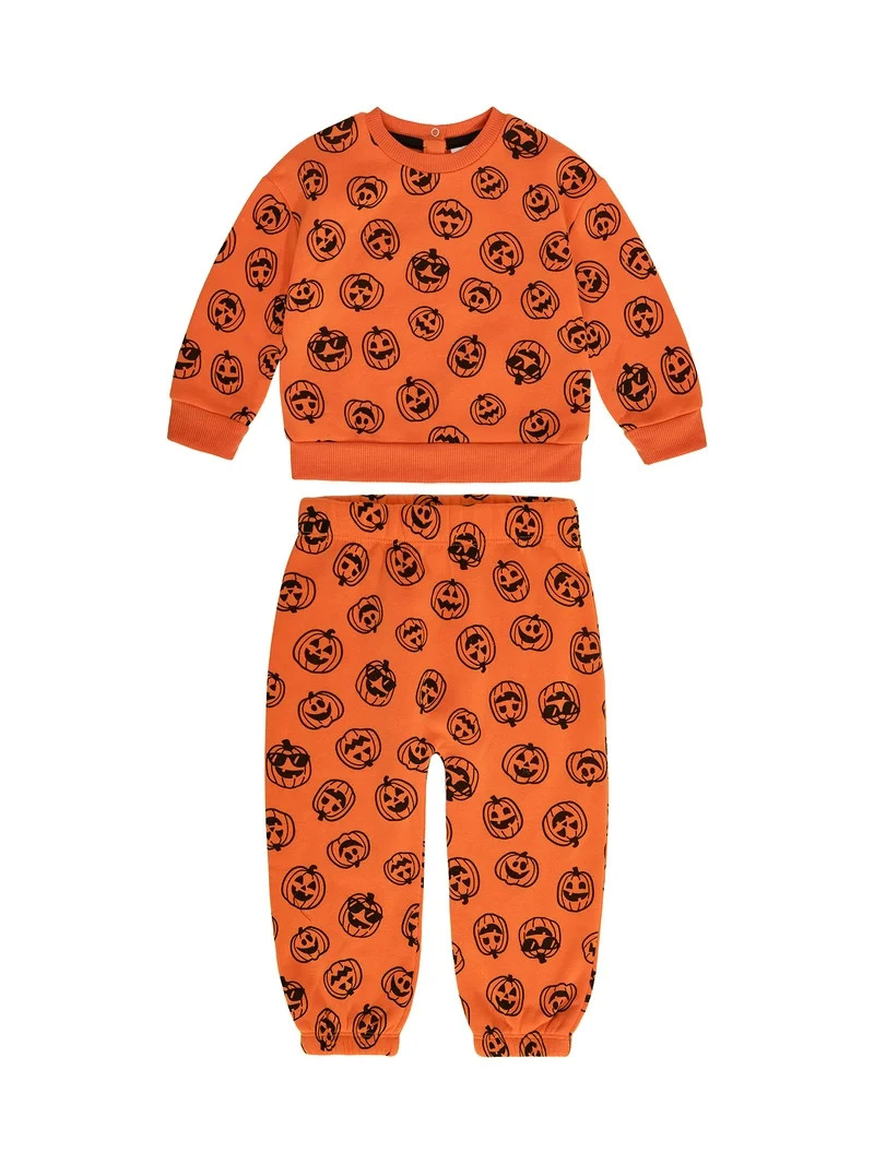 Way To Celebrate Baby Boy Halloween Set, Sizes 0-3m - 24m - Walmart.com | Walmart (US)