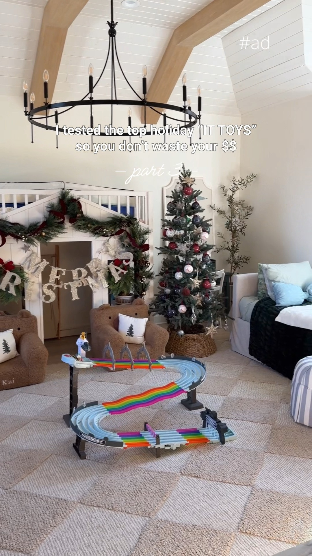 #ad Bodhi’s favorite pick from @target this holiday season is the Mario Kart Rainbow Road and it gives endless hours of entertainment! You can race 5 at a time, have fun obstacles, and many ways to play. Building is also half the fun! Bringing all the nostalgic vibes if you have a Mario Kart lover. Grab this @target! #TargetFinds #TargetPartner #Target #Toys
@shop.LTK #liketkit