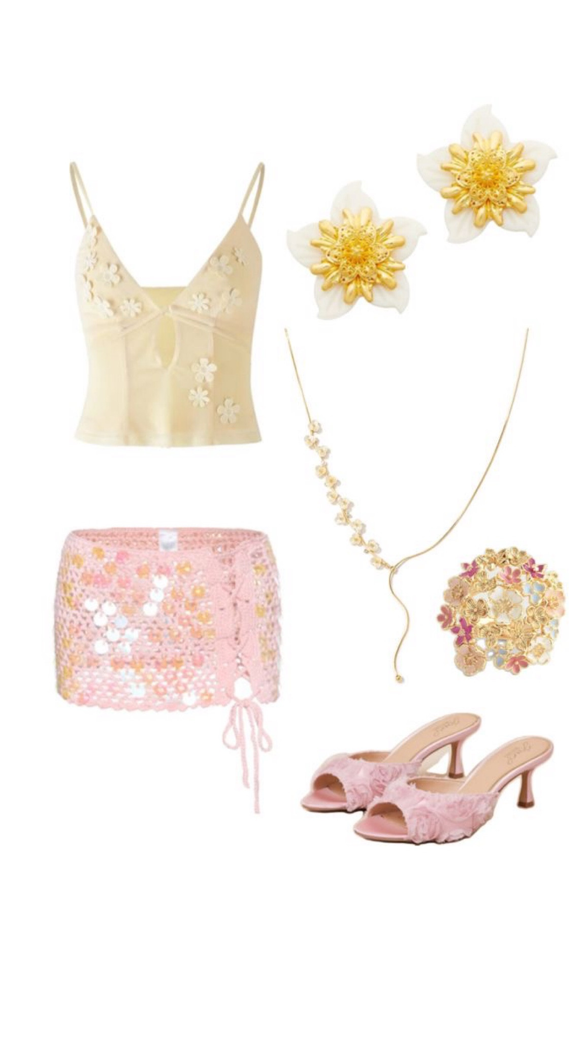 Spring break outfit, outfit inspo, sparkly outfit, spring break inspiration, beach outfit 

Sparkle dairy couture LANI MINI SKIRT
& KATINA CAMI from tiger mist & artsory floral necklace on my wantlocker @catcurcuru


#LTKMostLoved #LTKU #LTKStyleTip