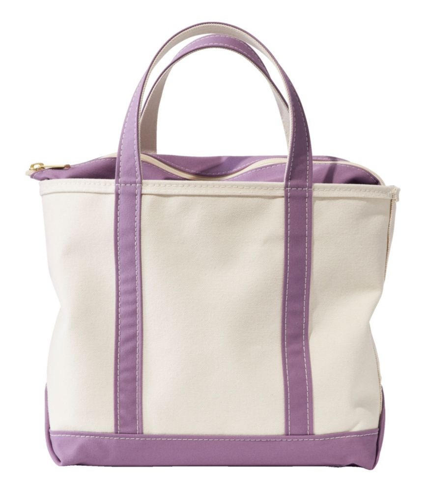 Boat and Tote, Zip-Top Mauve Long, Canvas/Nylon L. L.Bean | L.L. Bean