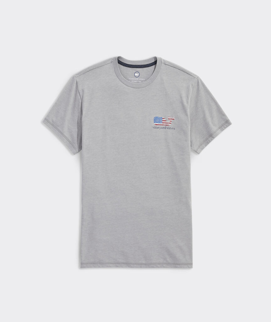 American Flag Whale Short-Sleeve Dunes Tee | vineyard vines