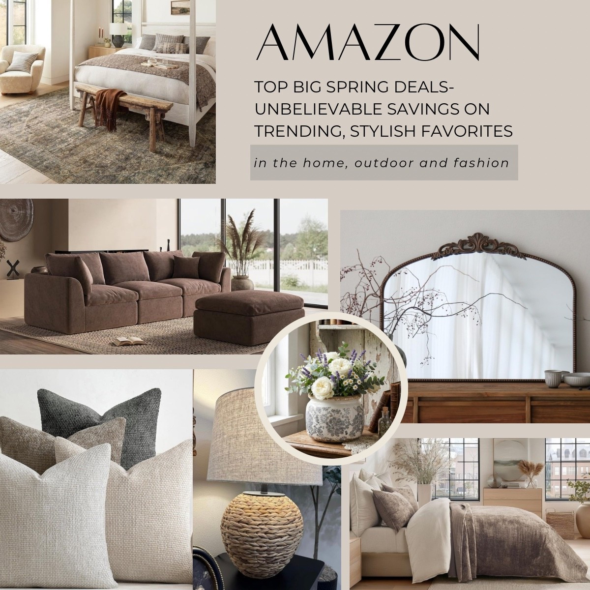 Amazon- Big Spring Deals are on fire 🔥🔥
Amazing deals for the home & fashion


#LTKSeasonal #LTKHome #LTKSaleAlert