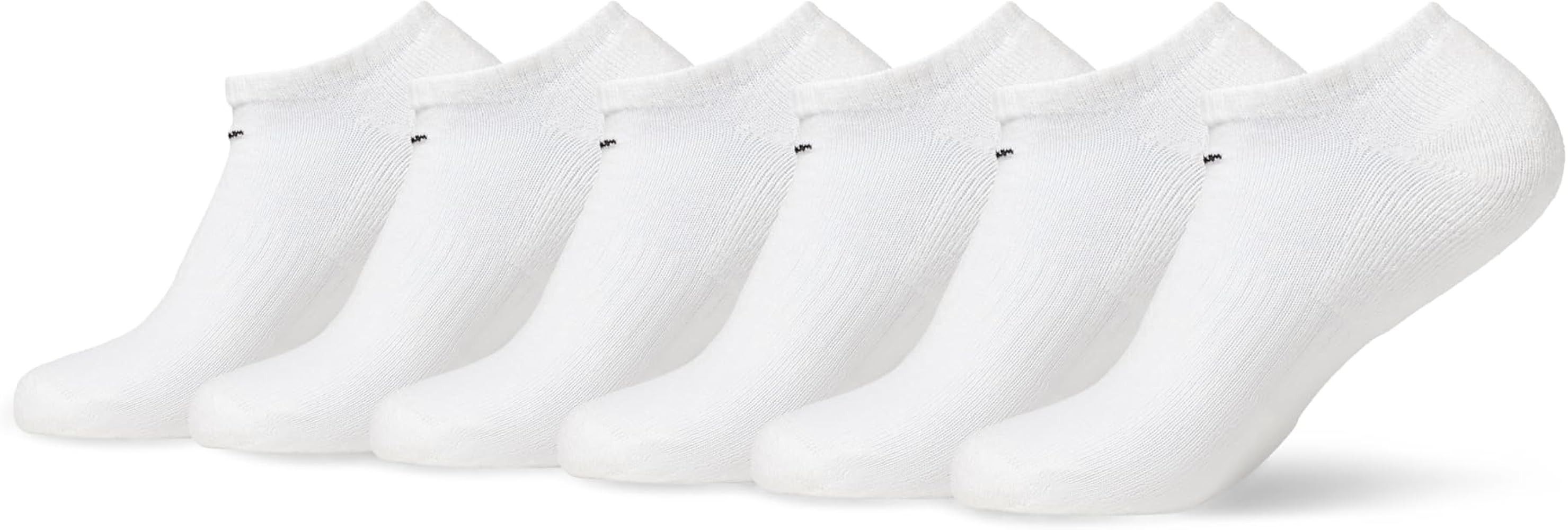 Amazon.com: Nike Unisex Everyday Cushioned Training No-Show Socks (6 Pairs), White/Black, X-Large... | Amazon (US)