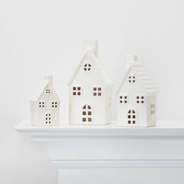 Small Ceramic House Decorative Figure White - Wondershop™ | Target