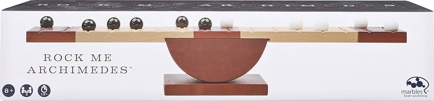 Rock Me Archimedes, Balancing Strategy Puzzle Marbles Family Board Game Retro STEM Learning Educa... | Amazon (US)