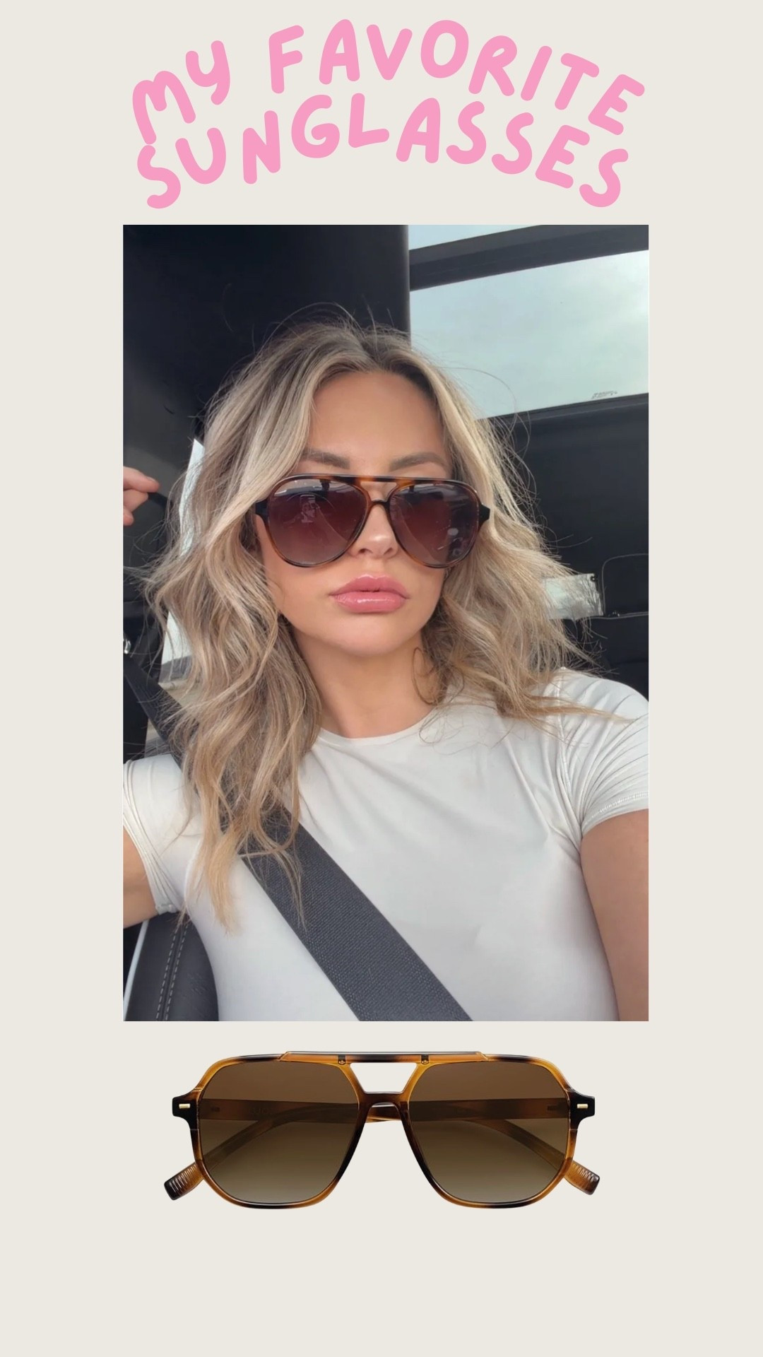 You guys are always asking for the link to my sunglasses! These are my most worn and come in tons of colors and are super affordable! 

#LTKSeasonal