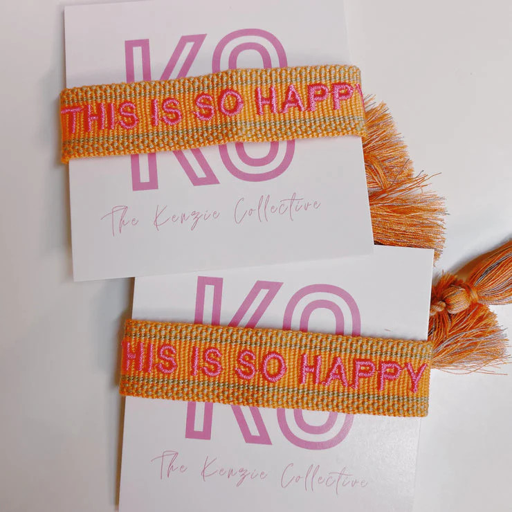THIS IS SO HAPPY BRACELET | Love story boutique