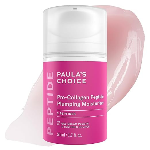 Paula's Choice Pro-Collagen Peptide Plumping Face Moisturizer, Daily Gel Face Cream for Deep Ligh... | Amazon (US)