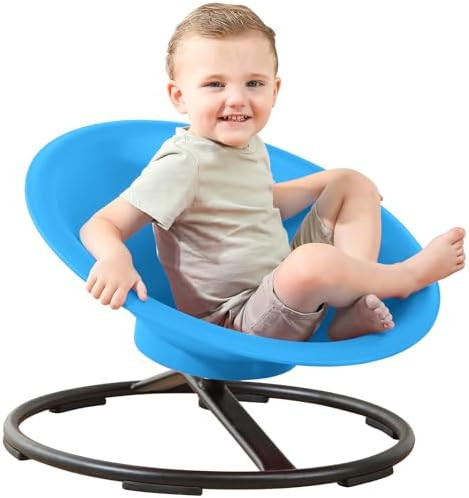 Spinning Chair for Autistic Kids, Sit and Spin Autism Toys for Age 3+, Sensory Swivel Chair Enhan... | Amazon (US)