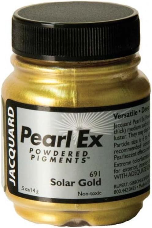 Jacquard Pearl Ex Pigment .50 Oz Solar Gold | Amazon (US)