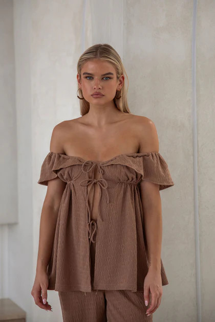 Kala Top - Chocolate | SABO SKIRT (Global)