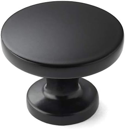 Cauldham 10 Pack Solid Round Kitchen Cabinet Knobs Pulls (1-1/8" Diameter) - Dresser Drawer/Door ... | Amazon (US)