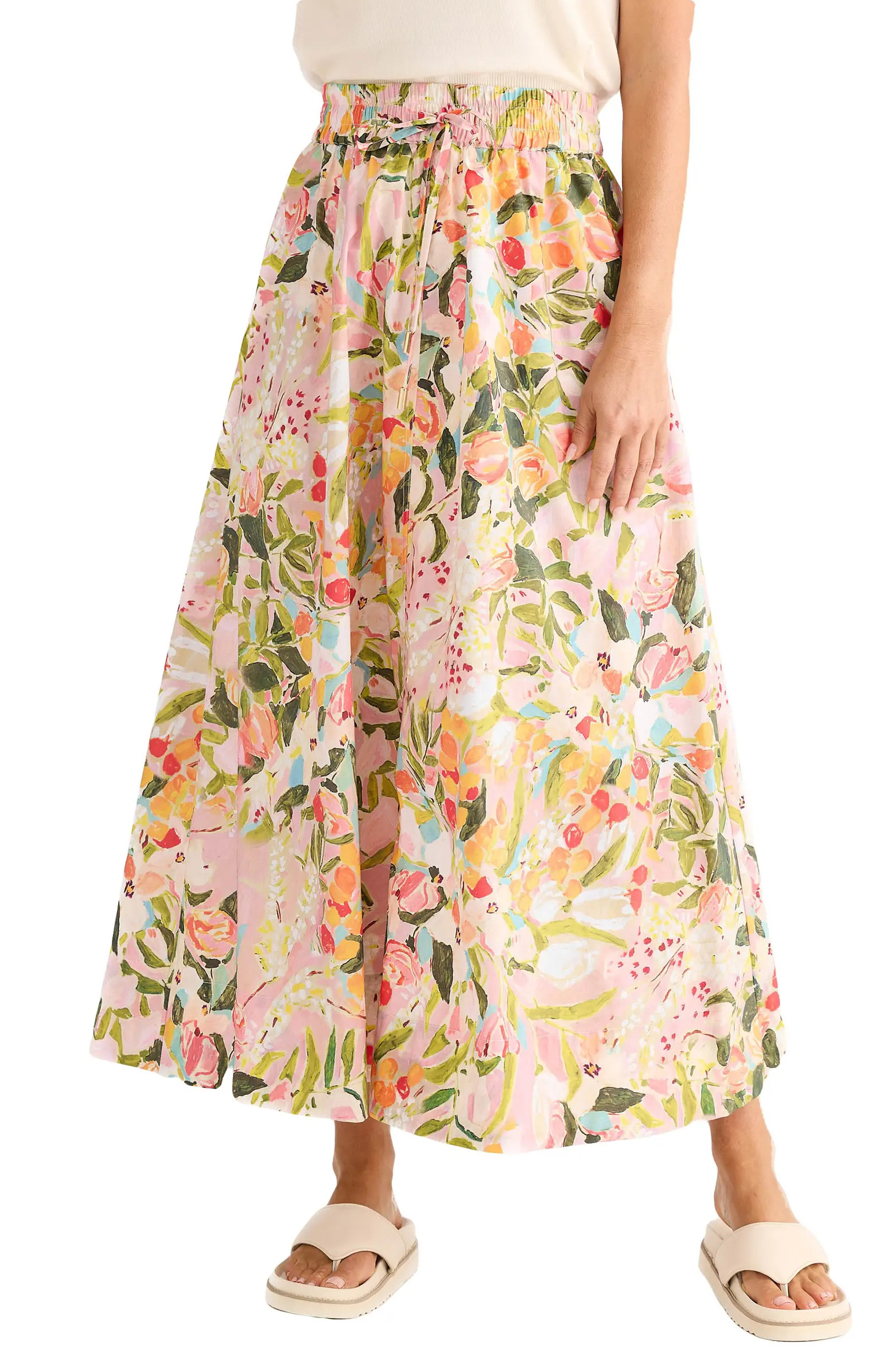 Brave+True Eliza Floral Print Maxi Skirt | Nordstrom | Nordstrom