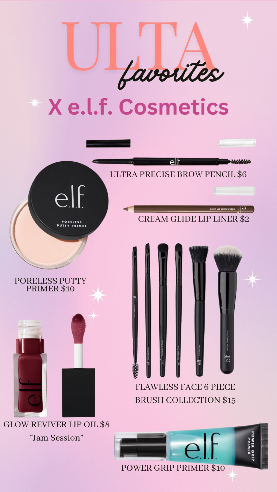 My Go To e.l.f. Cosmetics products

#LTKFindsUnder50 #LTKSaleAlert #LTKBeauty