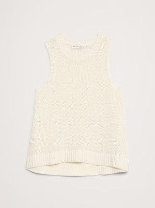 Linen Sweater Tank | Banana Republic (US)