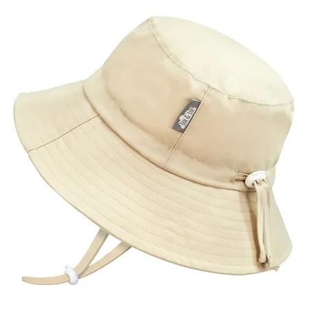 JAN & JUL 50+ UPF Toddler Bucket Hat Adjustable 100% Cotton (M: 6-24 Months Sand) | Walmart (US)