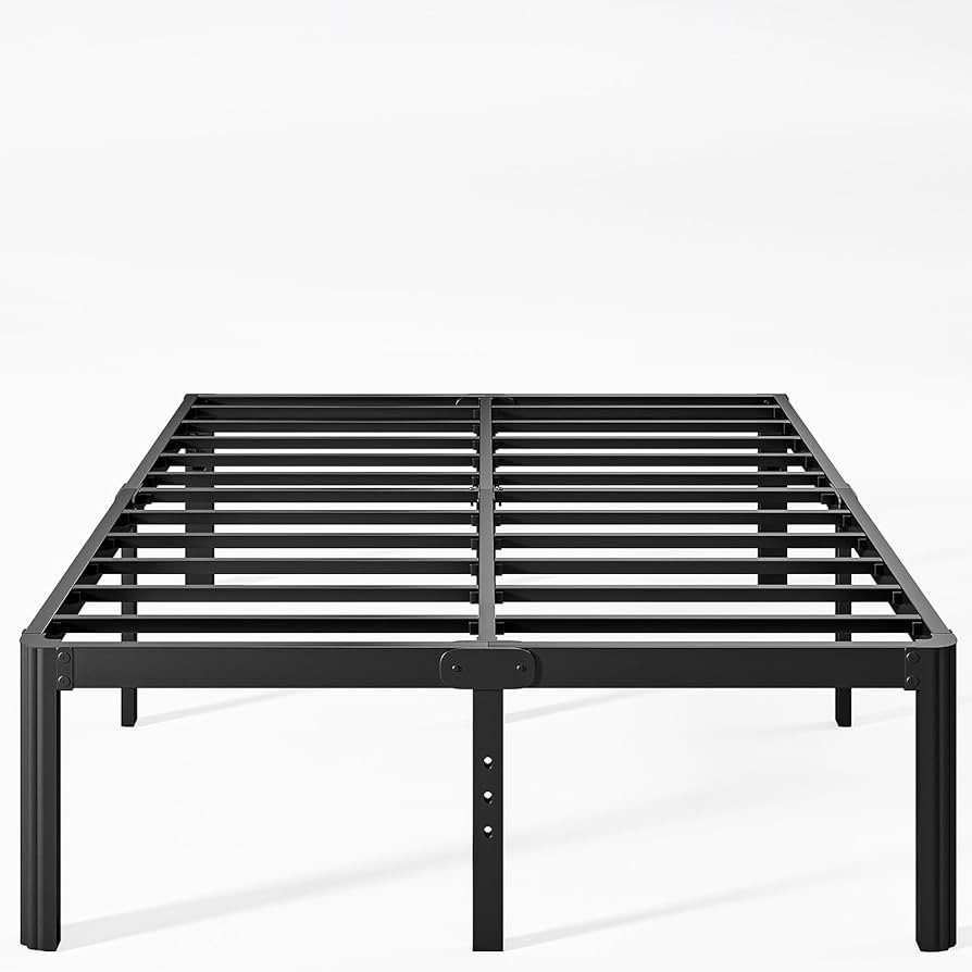 Nordicbed 16 Inch High Metal King Bed Frame No Box Spring Needed, Heavy Duty King Size Bed Frame ... | Amazon (US)