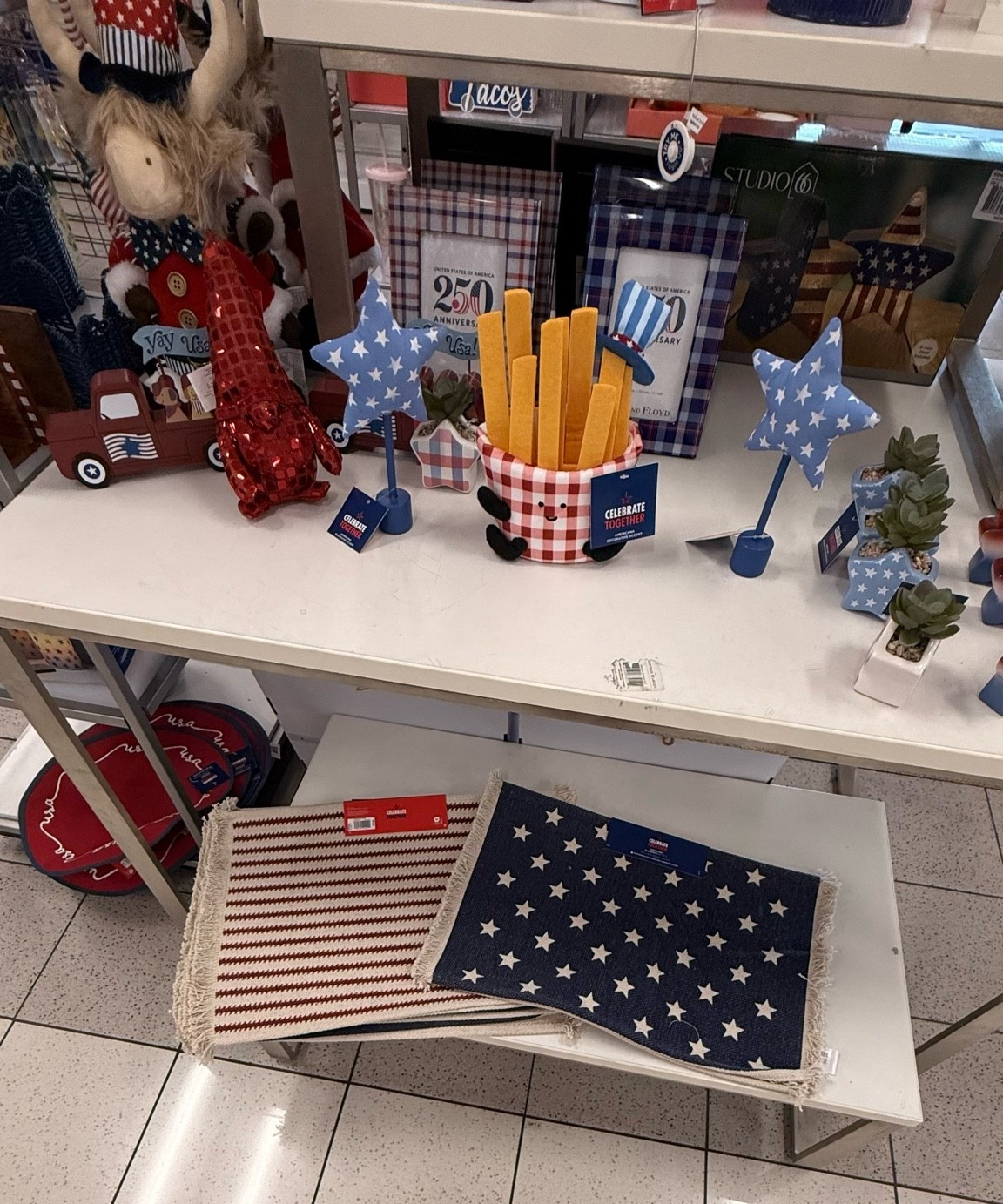 Celebrate Together Americana Stars & Stripes Placemat Set – @Kohl's 

4th of July table setting upgrade incoming 🇺🇸✨ These woven striped placemats are giving classic Americana with a modern neutral twist — the natural and red stripe combo works perfectly for a festive tablescape without going over the top. They come as a 2-pc set so your holiday table is basically already styled. Pair with some red and blue accents and you’re hosting the most put-together backyard BBQ on the block. 

#kohlsfinds #kohlshome #4thofjulydecor #patrioticdecor #tablescape #placemats #diningdecor #americanadecor #4thofjuly #fourthofjuly #july4thdecor #redwhiteandblue #tablesetting #homedecor #kitchendecor #bbqdecor #ltkfinds

#LTKHome #LTKSeasonal #LTKSaleAlert