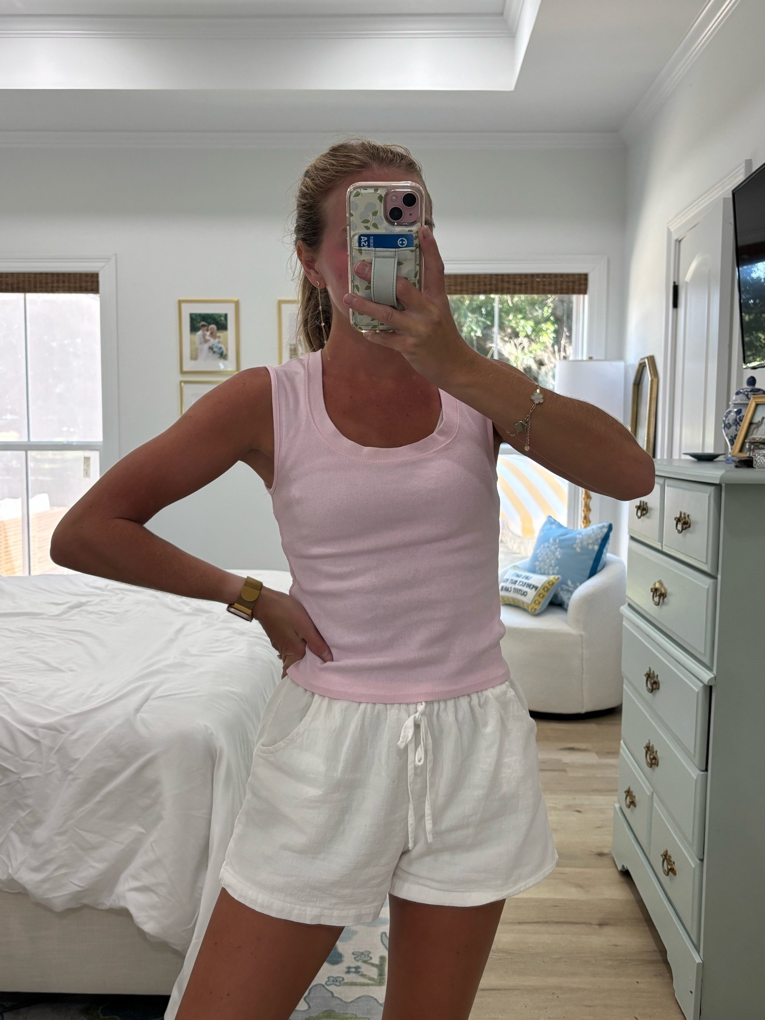 Basic outfit but love this FP tank! Reversible and so many color options!

#LTKootd