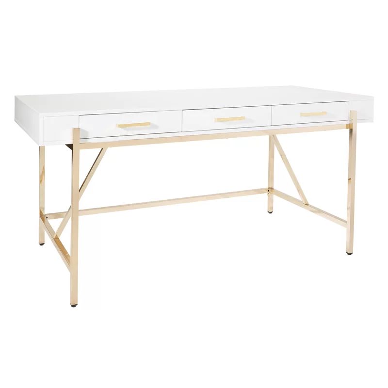 Vallee Desk with Built in Outlets | Wayfair North America