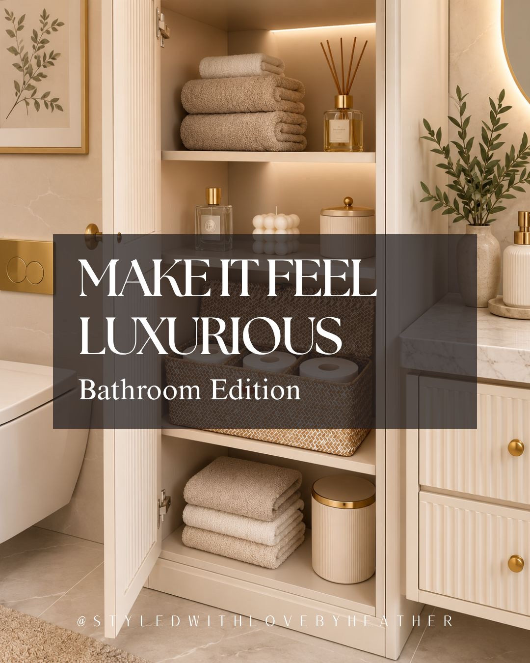 Your bathroom deserves to feel like a luxury hotel—without the luxury price tag. ✨🤍 These elevated bathroom finds instantly make your space look more expensive, organized, and spa-worthy. From plush towels to chic storage and elegant accessories, these are the little upgrades that make the biggest difference. ✨ Save this for your next home refresh! 🛍️ Shop every item through my LTK—everything is linked here! 💕 Follow @styledwithlovebyheather for more luxe-for-less home finds, Amazon favorites, and everyday styling inspiration. 

 #LTKdayinmylife #LTKstorytime #LTKHome