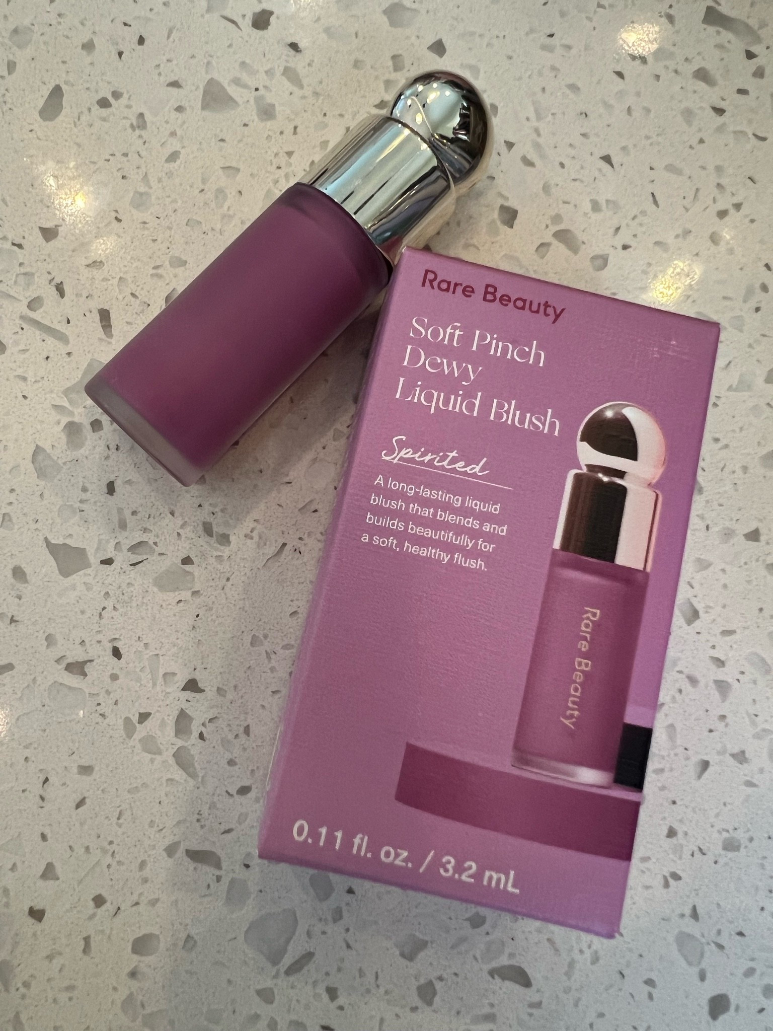 Still obsessed with purple blush so I had got replenish my Rare Beauty in Spirited! I will now get the mini so I can actually use the whole thing and it is great for travel. 
#rarebeauty #stylishteacher #stylishteacherluxe #stylishteacherblog

#LTKBeauty #LTKTravel