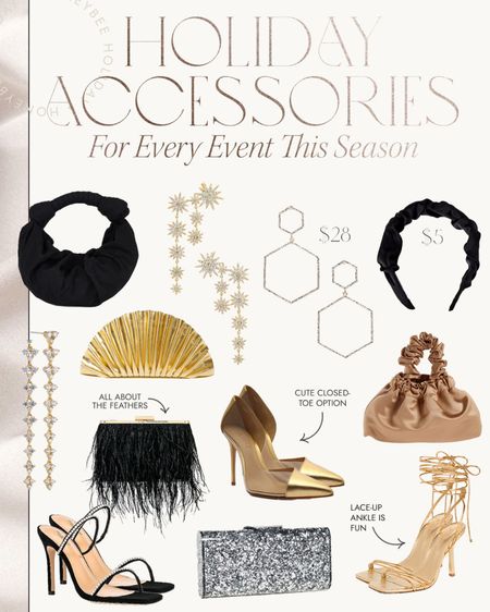 Holiday party accessories to night! Christmas , nye and the holiday party circuit picks!

#LTKstyletip #LTKSeasonal #LTKHoliday