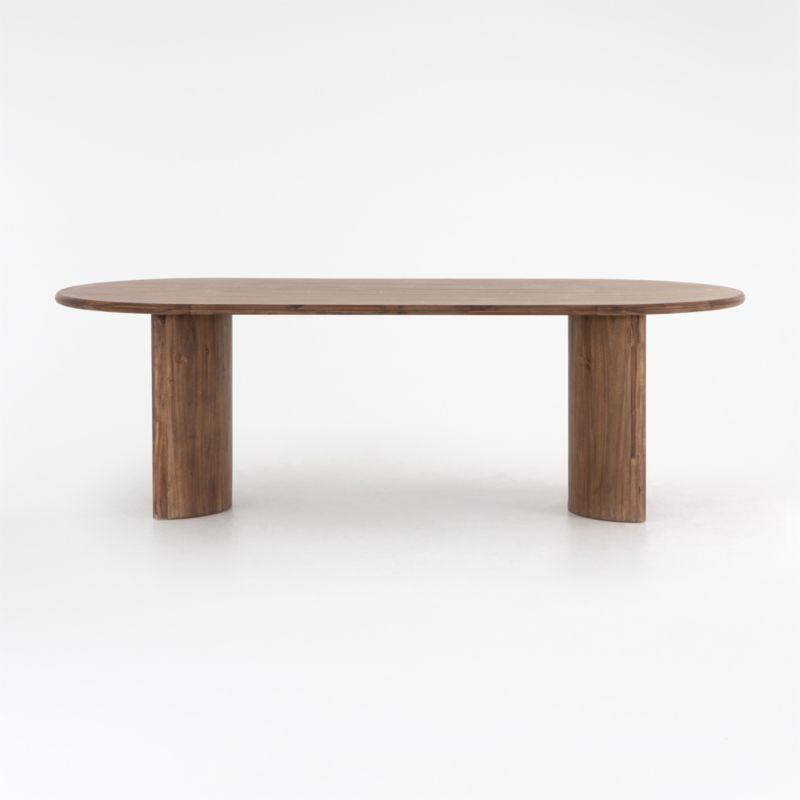 Panos Dining Table + Reviews | Crate and Barrel | Crate & Barrel