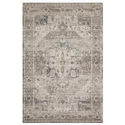 Loloi Hathaway Global Bazaar Grey Patterned Rug - 2'3"x3'9" | Kathy Kuo Home