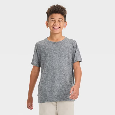 Boys' Crew Neck T-Shirt - All in Motion™ | Target