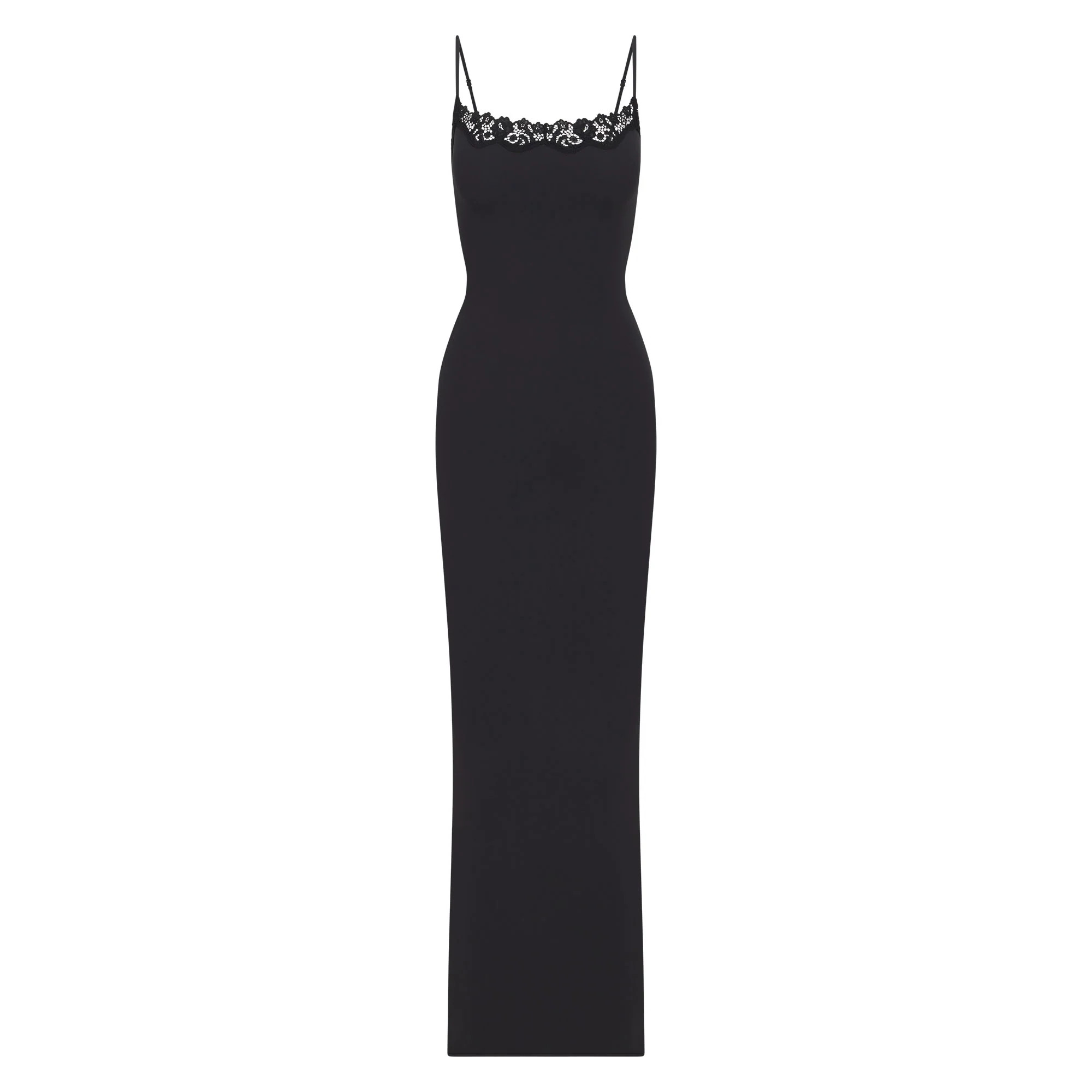 FITS EVERYBODY CORDED LACE LONG SLIP DRESS | SKIMS (US)