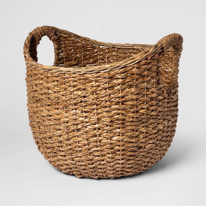 Aseana Large Round Market Basket Natural 16"x18" - Threshold™ | Target