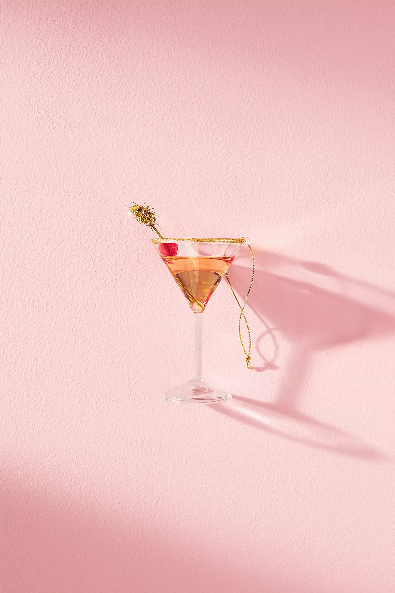 Tinsel Cocktail Ornament | Anthropologie (US)