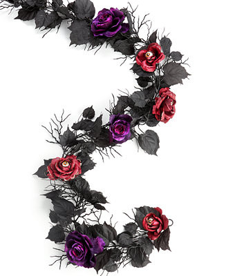 Halloween Floral Garland, Created for Macys | Macys (US)