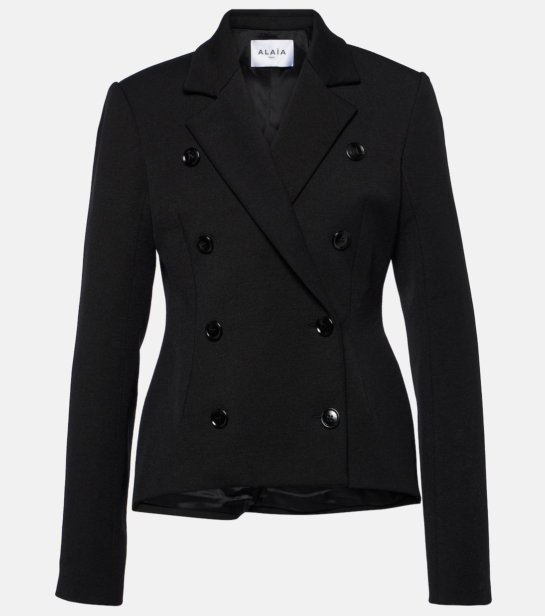 Double-breasted wool-blend blazer | Mytheresa (US/CA)
