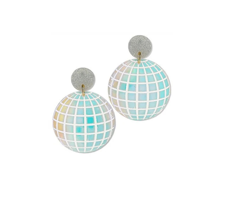 Disco Ball Earrings, Birthday Earrings, Mirror Ball Earrings, Party, Girls Night Out, Happy Birth... | Etsy (US)