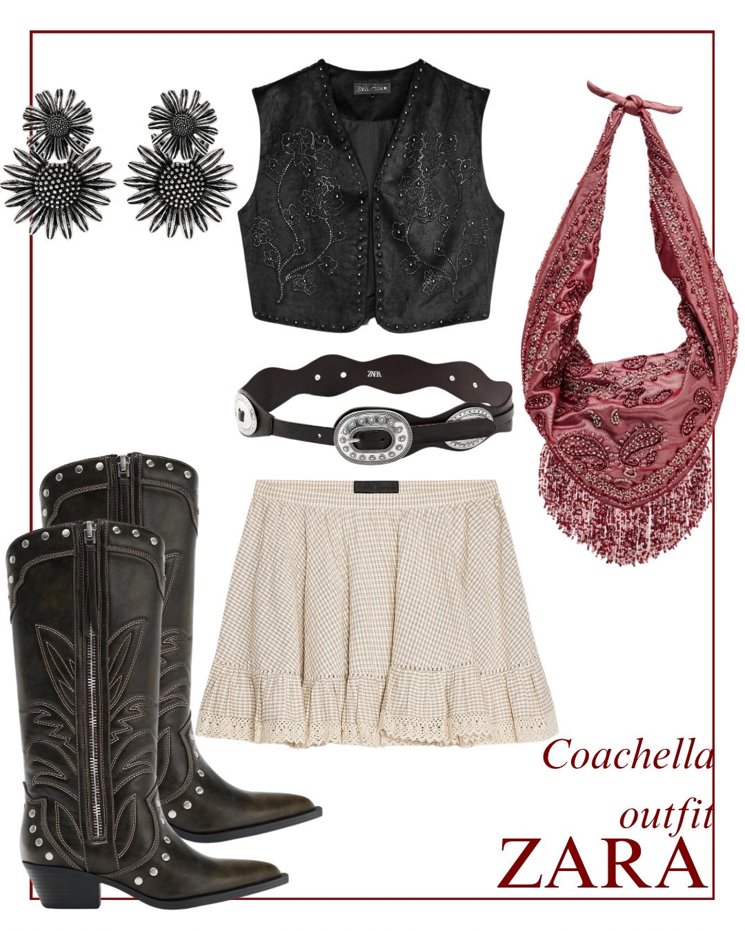 Festival Outfit, all from Zara! Loving all the western inspired pieces for Spring and Summer!

#LTKStyleTip #LTKSeasonal #LTKFestival