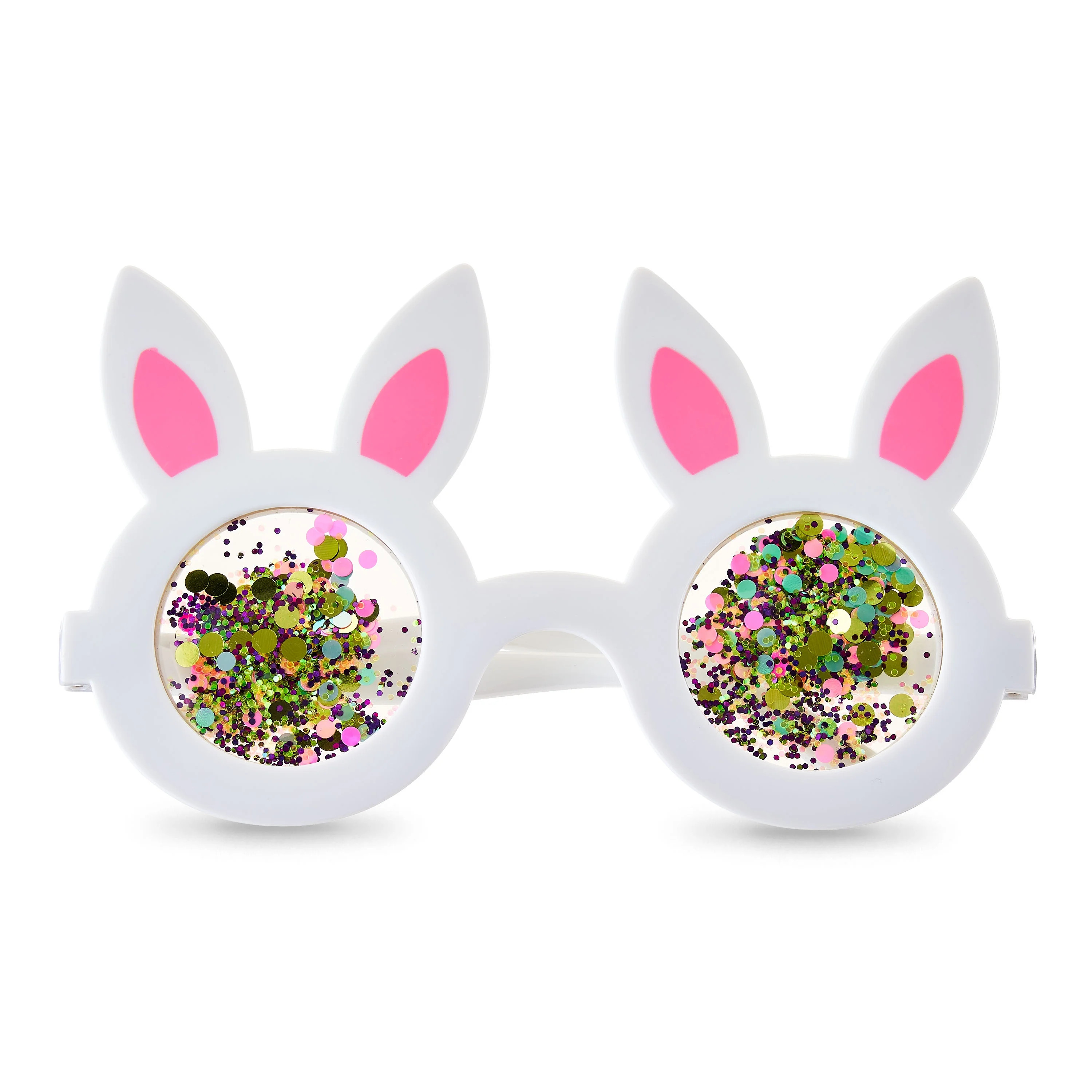 Packed Party 'Confetti Bunny Business' Confetti Filled  Shaped Novelty Glasses, White Bunny Glass... | Walmart (US)