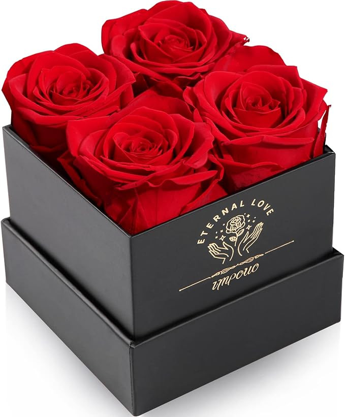Preserved Rose, Mothers Day Roses in a Box, Forever Preserved Roses Gift for Mom, Birthday Gifts ... | Amazon (US)