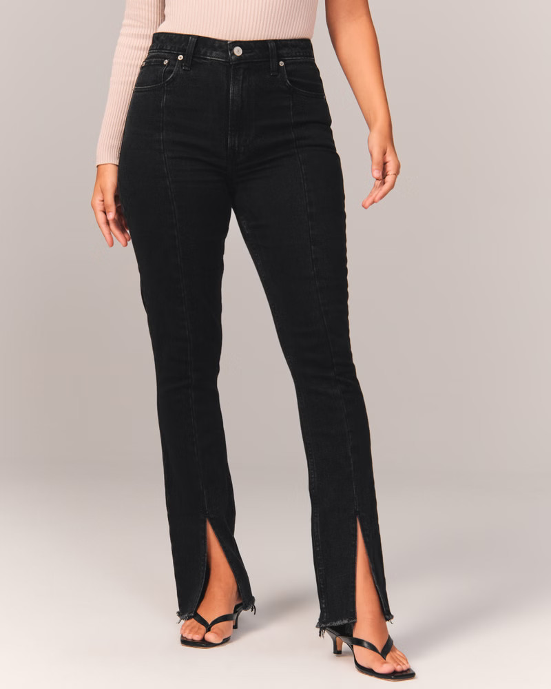 Curve Love High Rise Skinny Jeans | Abercrombie & Fitch (US)