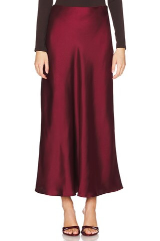 Steve Madden Jeannie Skirt in Cabernet from Revolve.com | Revolve Clothing (Global)