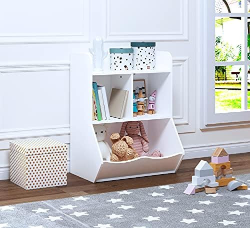 UTEX Toy Storage Organizer, 40" Kids Toy Storage Cubby with Bins,Toy Boxes and Storage for Playroom, | Amazon (US)