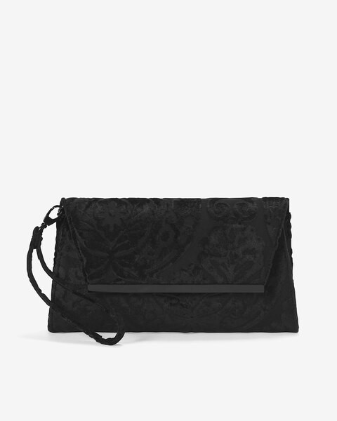 Women's Black Velvet Clutch by White House Black Market | White House Black Market